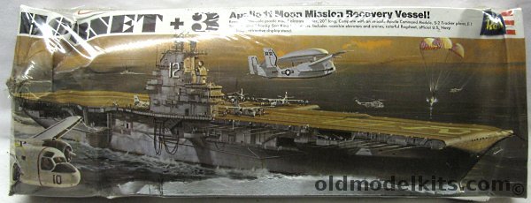 Revell 1/490 USS Hornet +3 Apollo 11 Recovery Vessel, H354 plastic model kit